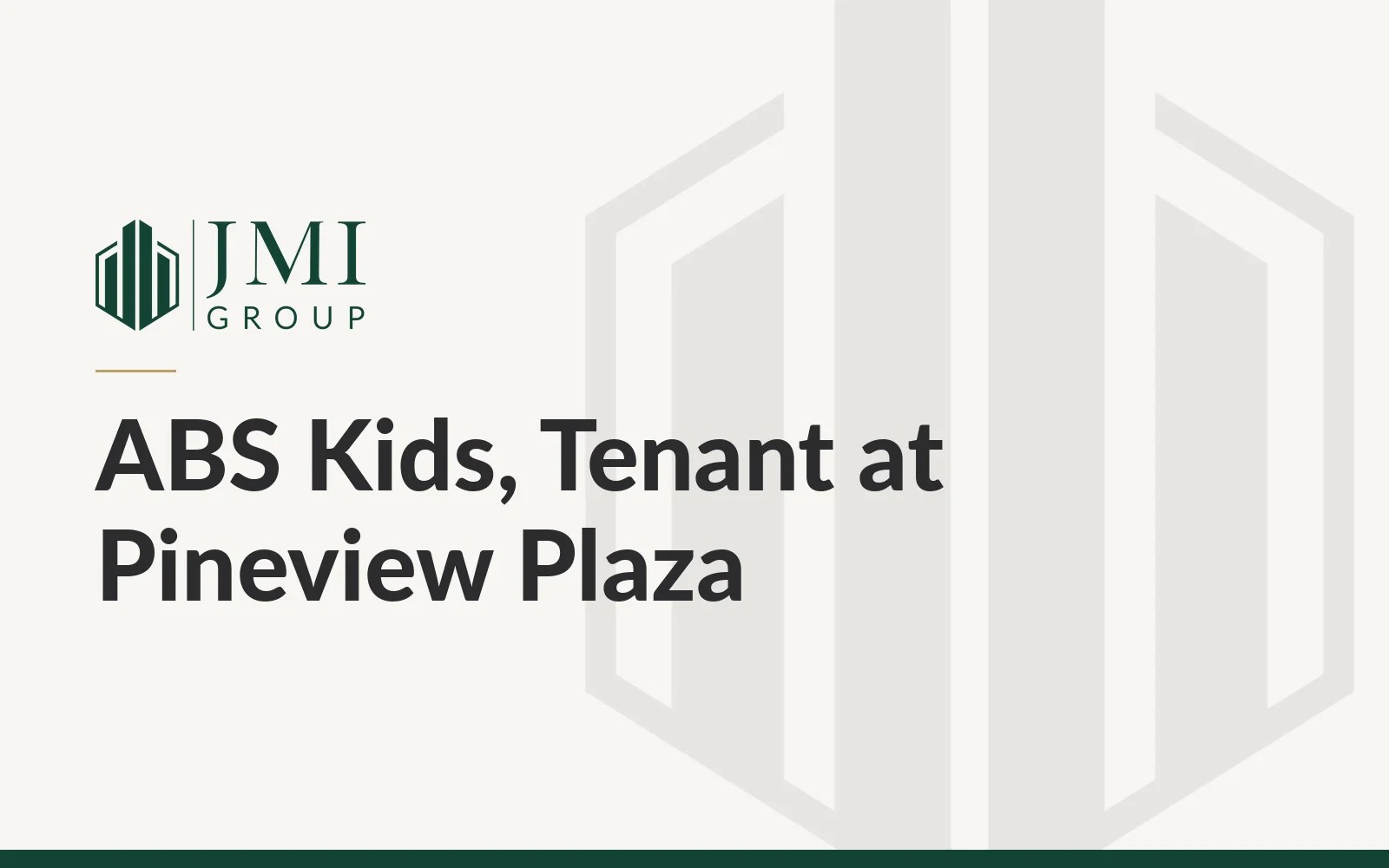 ABS Kids, Tenant at Pineview Plaza