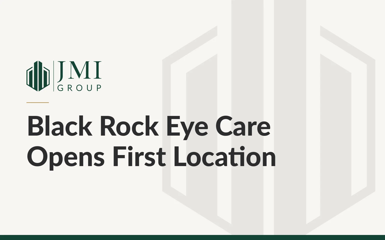 Black Rock Eye Care Opens First Location