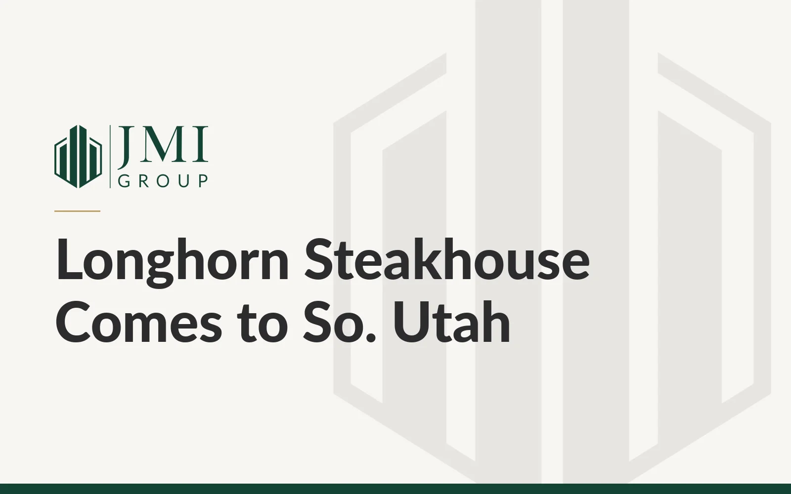Longhorn Steakhouse Comes to So. Utah