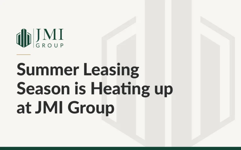 JMI Group article graphic on summer commercial leasing listings across retail, office, and flex space in St. George, Utah