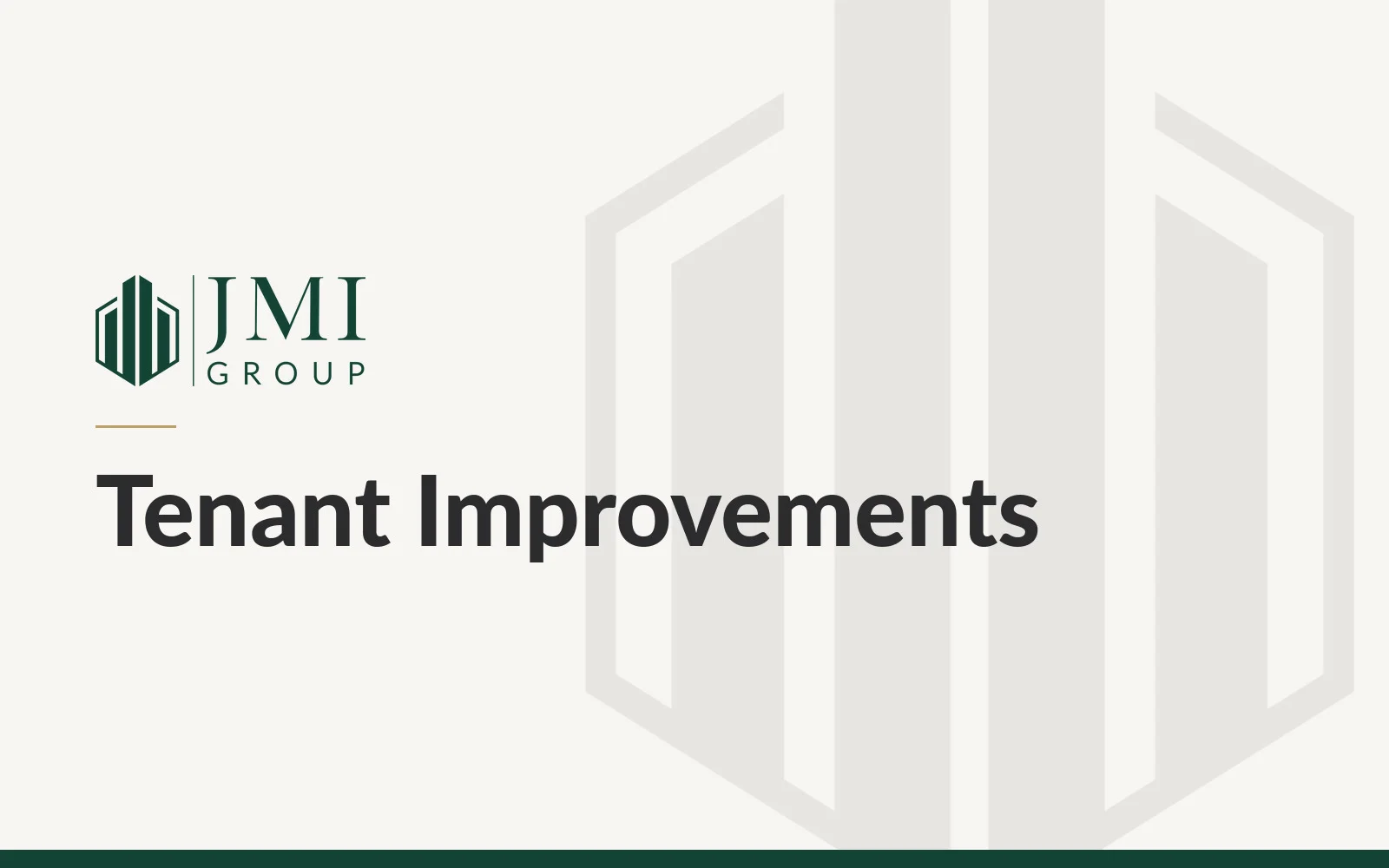 Tenant Improvements