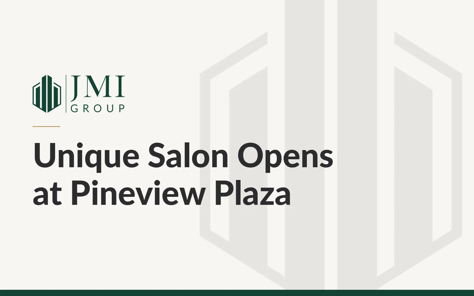 Unique Salon Opens at Pineview Plaza