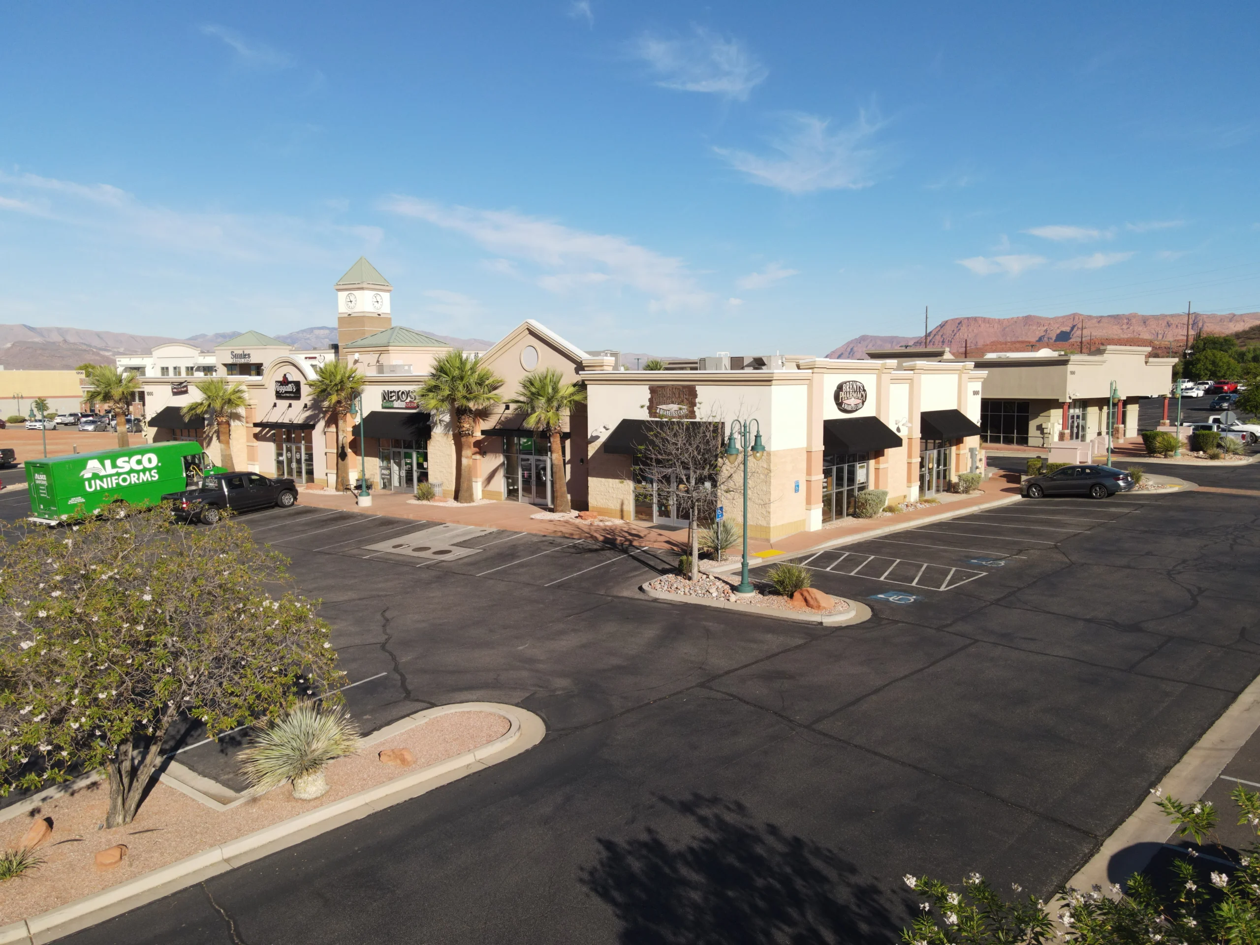 Occupied retail center managed by JMI Group