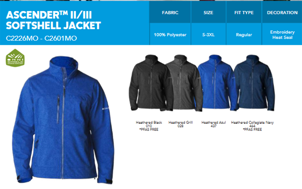 Columbia Men's Ascender II/III Softshell Jacket