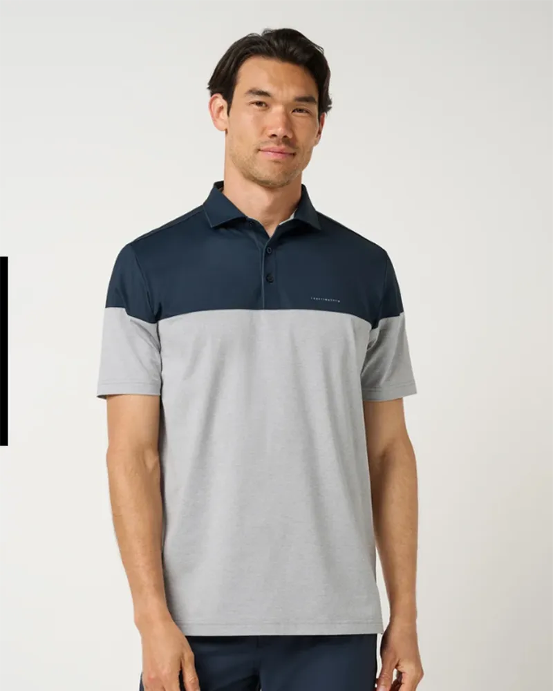 TravisMathew Full Round Color Block Polo