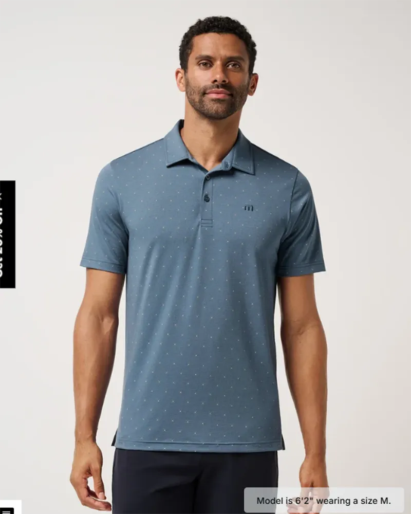 TravisMathew Performance Jersey Wave Polo