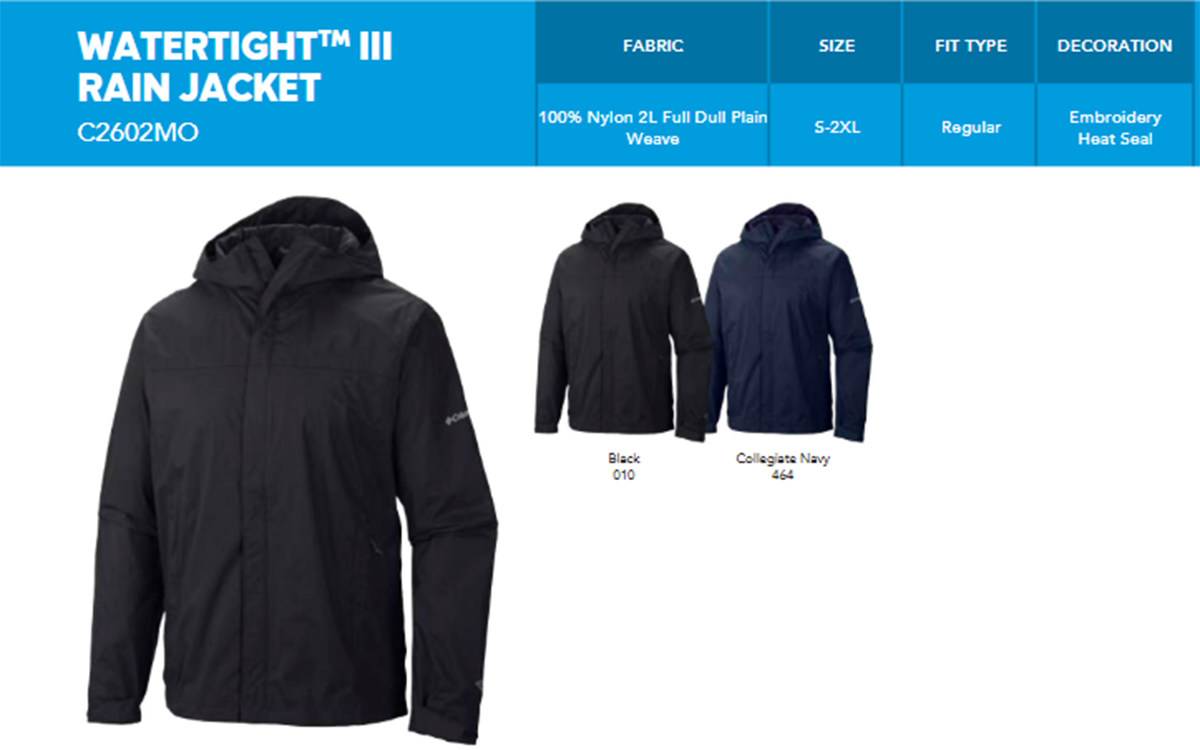 Columbia Men's Watertight III Rain Jacket
