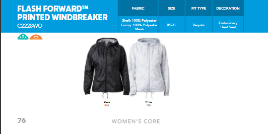 Columbia Women's Flash Forward Printed Windbreaker