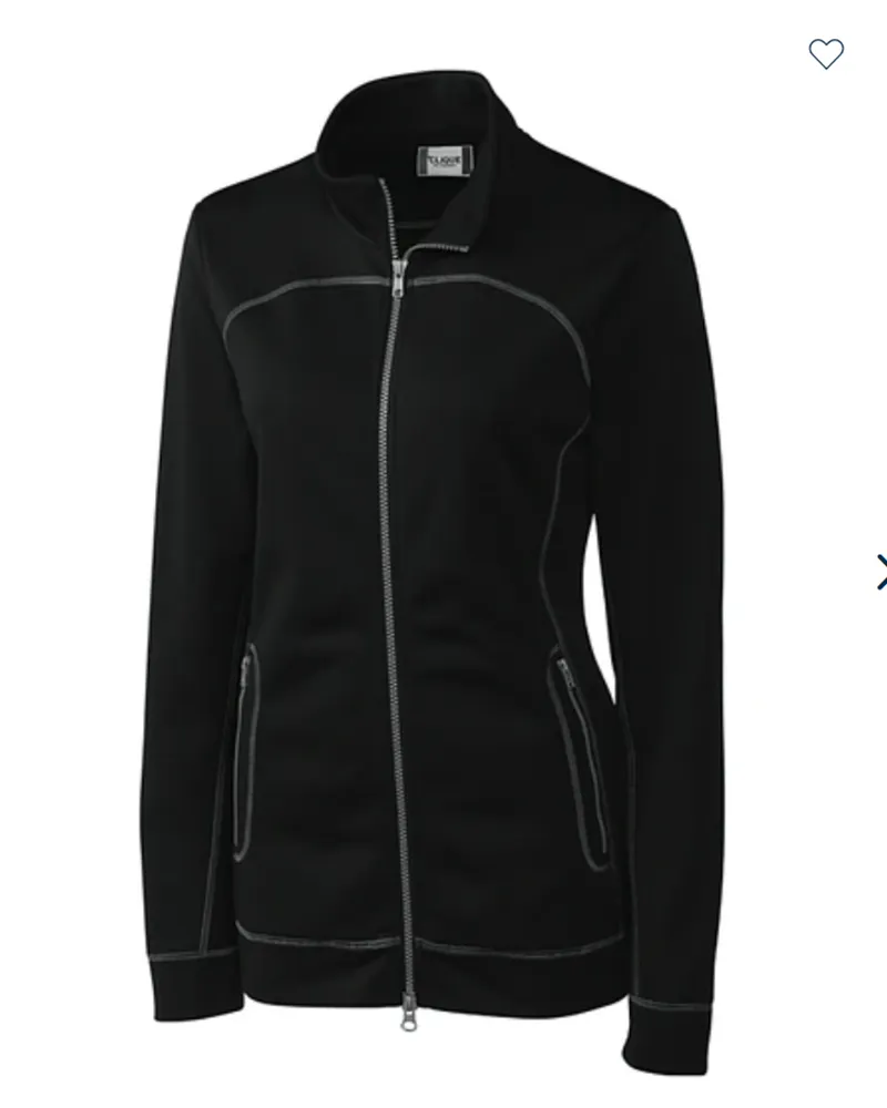 Cutter & Buck Clique Helsa Performance Knit Full Zip