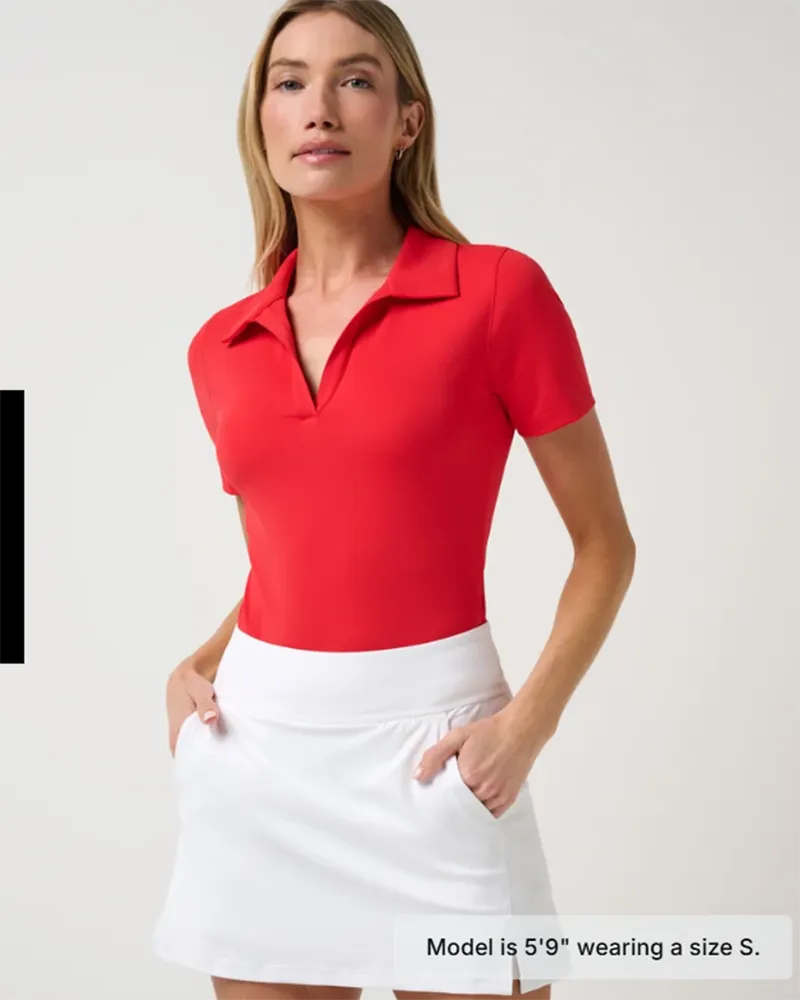 TravisMathew MoveKnit V-Neck Polo 2.0