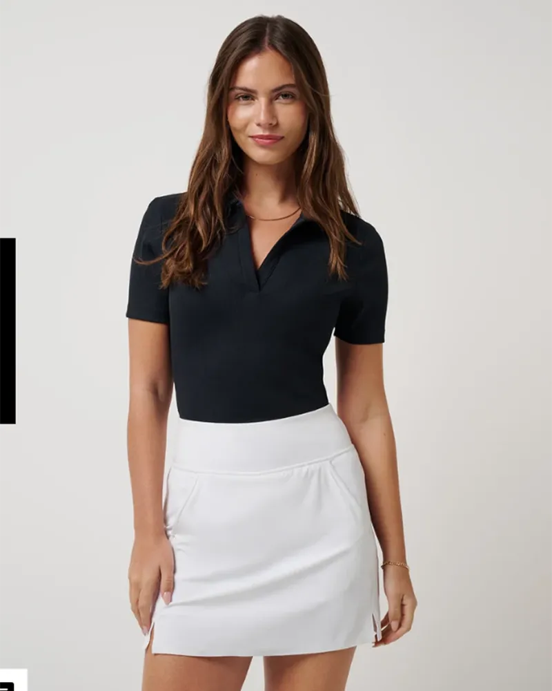 TravisMathew MoveKnit V-Neck Polo